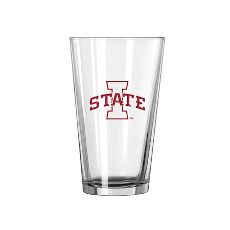 Logo Brands Iowa State 16oz Gameday Pint Glass 156-G16P-1